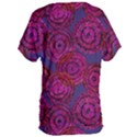 Unusual Circles  Abstraction Women s Oversized Tee View2