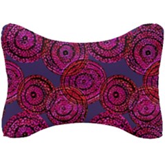 Unusual Circles  Abstraction Seat Head Rest Cushion