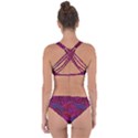 Unusual Circles  Abstraction Criss Cross Bikini Set View2