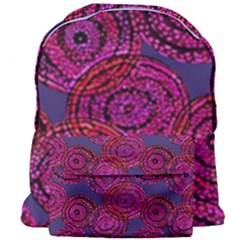 Unusual Circles  Abstraction Giant Full Print Backpack by SychEva