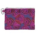 Unusual Circles  Abstraction Canvas Cosmetic Bag (XL) View1