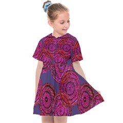 Unusual Circles  Abstraction Kids  Sailor Dress by SychEva