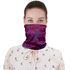 Unusual Circles  Abstraction Face Covering Bandana (adult) by SychEva