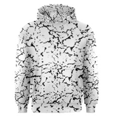 Black And White Grunge Abstract Print Men s Core Hoodie by dflcprintsclothing