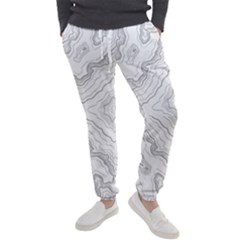 Topography Map Men s Jogger Sweatpants by goljakoff