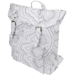 Topography Map Buckle Up Backpack by goljakoff