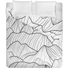 Mountains Duvet Cover Double Side (california King Size) by goljakoff