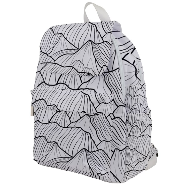 Mountains Top Flap Backpack