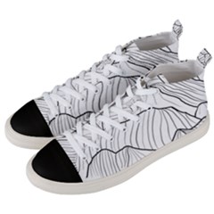 Mountains Men s Mid-top Canvas Sneakers by goljakoff