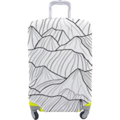 Mountains Luggage Cover (large) by goljakoff