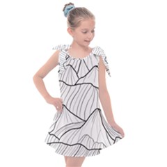 Mountains Kids  Tie Up Tunic Dress by goljakoff