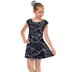 Black Mountain Kids  Cap Sleeve Dress by goljakoff