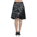 Black mountain Chiffon Wrap Front Skirt View2