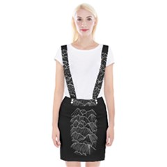 Black Mountain Braces Suspender Skirt by goljakoff