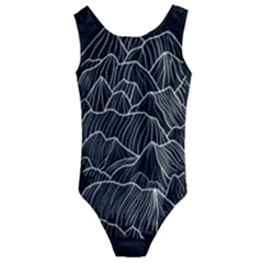 Black Mountain Kids  Cut-out Back One Piece Swimsuit by goljakoff