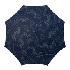 Topography Map Golf Umbrellas by goljakoff