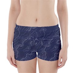 Topography Map Boyleg Bikini Wrap Bottoms by goljakoff