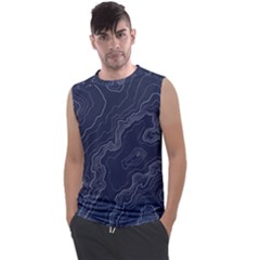 Topography Map Men s Regular Tank Top by goljakoff