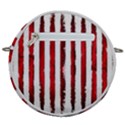 Red stripes Crossbody Circle Bag View2