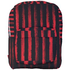 Red Lines Full Print Backpack by goljakoff