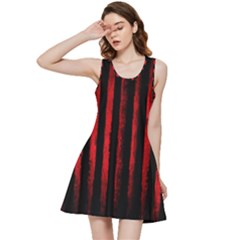 Red Lines Inside Out Racerback Dress by goljakoff