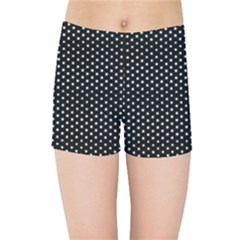 Stars On Black Ink Kids  Sports Shorts by goljakoff