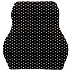 Stars On Black Ink Car Seat Velour Cushion  by goljakoff