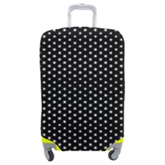 Stars On Black Ink Luggage Cover (medium)