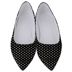 Stars On Black Ink Women s Low Heels by goljakoff