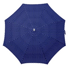 Stars Blue Ink Straight Umbrellas by goljakoff