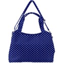 Stars Blue ink Double Compartment Shoulder Bag View2