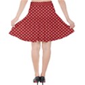 Stars Red ink Velvet High Waist Skirt View2