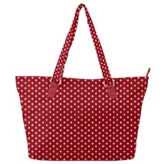 Stars Red Ink Full Print Shoulder Bag by goljakoff