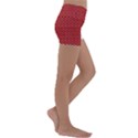 Stars Red ink Kids  Lightweight Velour Yoga Shorts View3