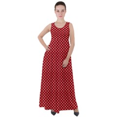 Stars Red Ink Empire Waist Velour Maxi Dress