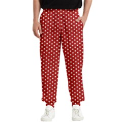 Stars Red Ink Men s Elastic Waist Pants by goljakoff