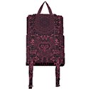 Burgundy Buckle Everyday Backpack View3