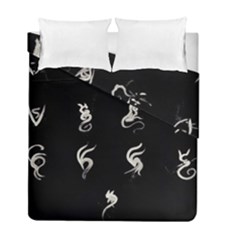 Katzen Cats Katzen Cats Duvet Cover Double Side (full/ Double Size) by WetdryvacsLair