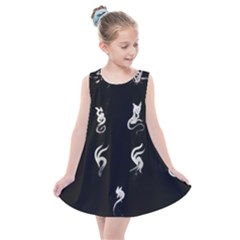 Katzen Cats Katzen Cats Kids  Summer Dress by WetdryvacsLair