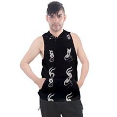 Katzen Cats Katzen Cats Men s Sleeveless Hoodie by WetdryvacsLair