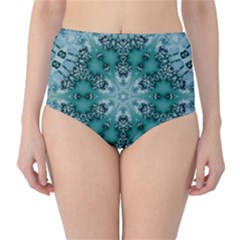 Blue Gem Classic High-waist Bikini Bottoms by LW323