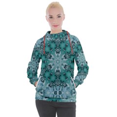 Blue Gem Women s Hooded Pullover