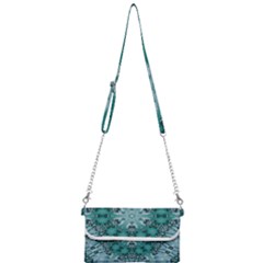 Blue Gem Mini Crossbody Handbag by LW323