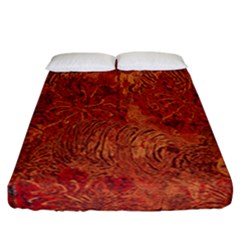 Animalprintfnl1 Fitted Sheet (california King Size)