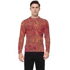 Animalprintfnl1 Men s Long Sleeve Rash Guard