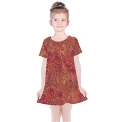 Animalprintfnl1 Kids  Simple Cotton Dress by PollyParadise