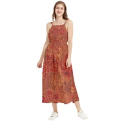 Animalprintfnl1 Boho Sleeveless Summer Dress