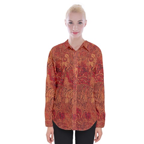 Animalprintfnl1 Womens Long Sleeve Shirt by PollyParadise