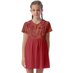 Wild At Heart Kids  Asymmetric Collar Dress by PollyParadise