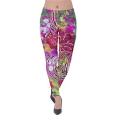 Jungle Love Velvet Leggings